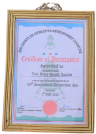 103rd International Co-operative Day Award